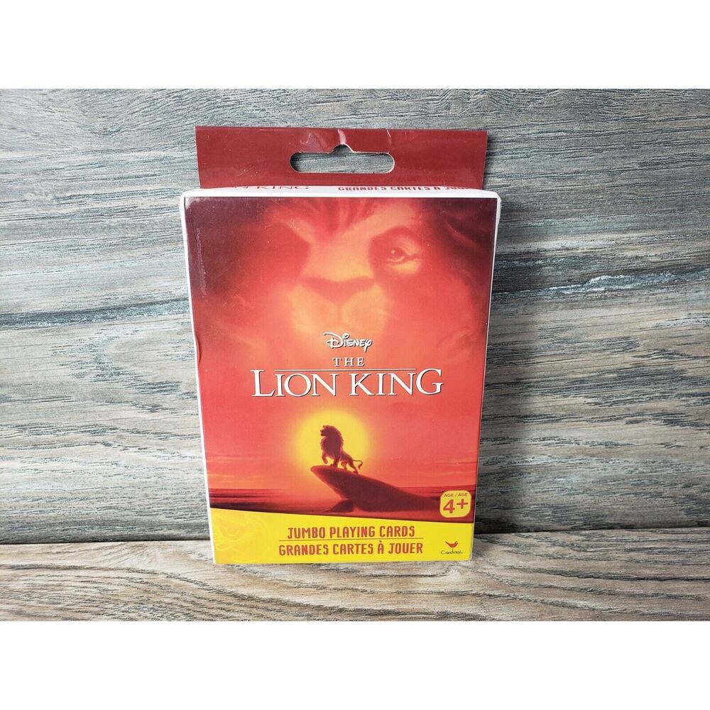 Disney The Lion King Jumbo Playing Cards for Kids